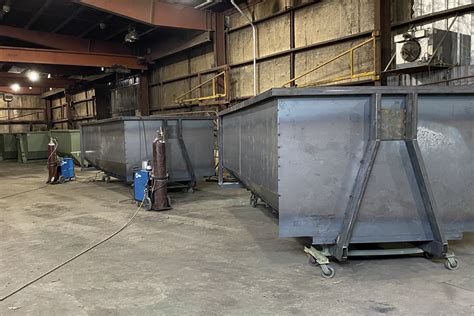 metal dumpster fabrication|dumpster bin manufacturers.